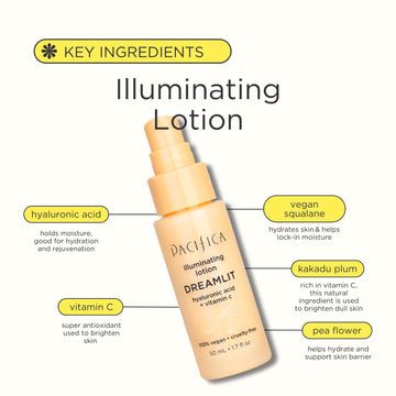 Dreamlit Illuminating Lotion - Skin Care - Pacifica Beauty