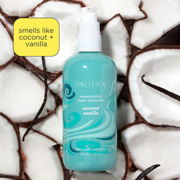 Coconut Vanilla Moisturizing Foam Shampoo - Haircare - Pacifica Beauty