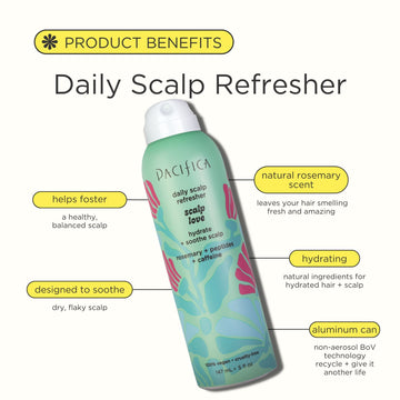 Scalp Love Daily Scalp Refresher Rosemary Mint - Haircare - Pacifica Beauty