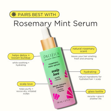 Scalp Love Daily Scalp Refresher Rosemary Mint - Haircare - Pacifica Beauty