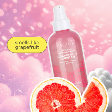 Grapefruit Bubbles Gel to Foam Purifying Cleanser - Skin Care - Pacifica Beauty