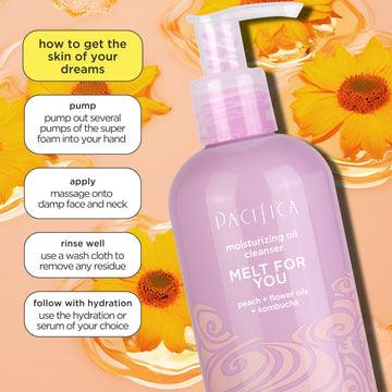 Melt For You Moisturizing Oil Cleanser - Skin Care - Pacifica Beauty