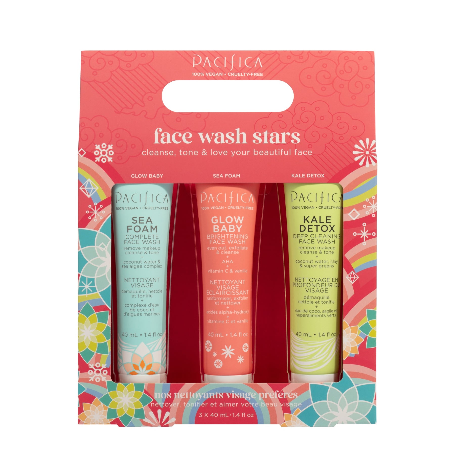 Face Wash Stars - Holiday Sets - Pacifica Beauty