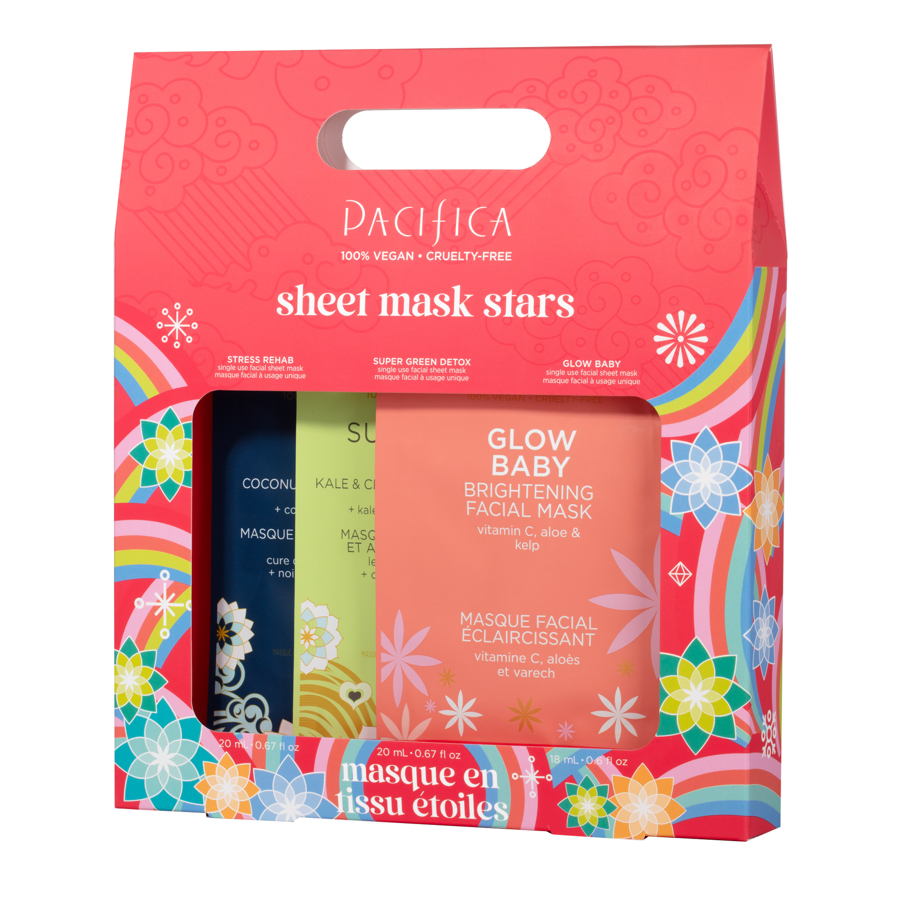 Sheet Mask Stars - Holiday Sets - Pacifica Beauty