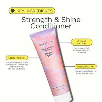 Jasmine Agave Strength + Shine Conditioner - Haircare - Pacifica Beauty