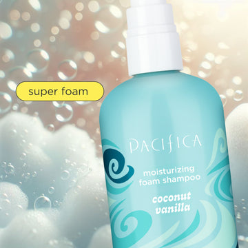 Coconut Vanilla Moisturizing Foam Shampoo - Haircare - Pacifica Beauty