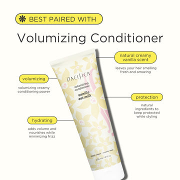 Vanilla Oat Milk Volumizing Foam Shampoo - Haircare - Pacifica Beauty