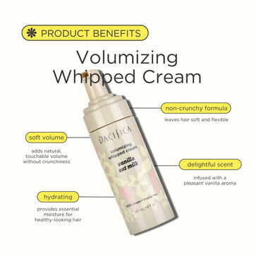 Vanilla Oat Milk Volumizing Mousse - Haircare - Pacifica Beauty