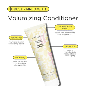 Vanilla Oat Milk Volumizing Mousse - Haircare - Pacifica Beauty