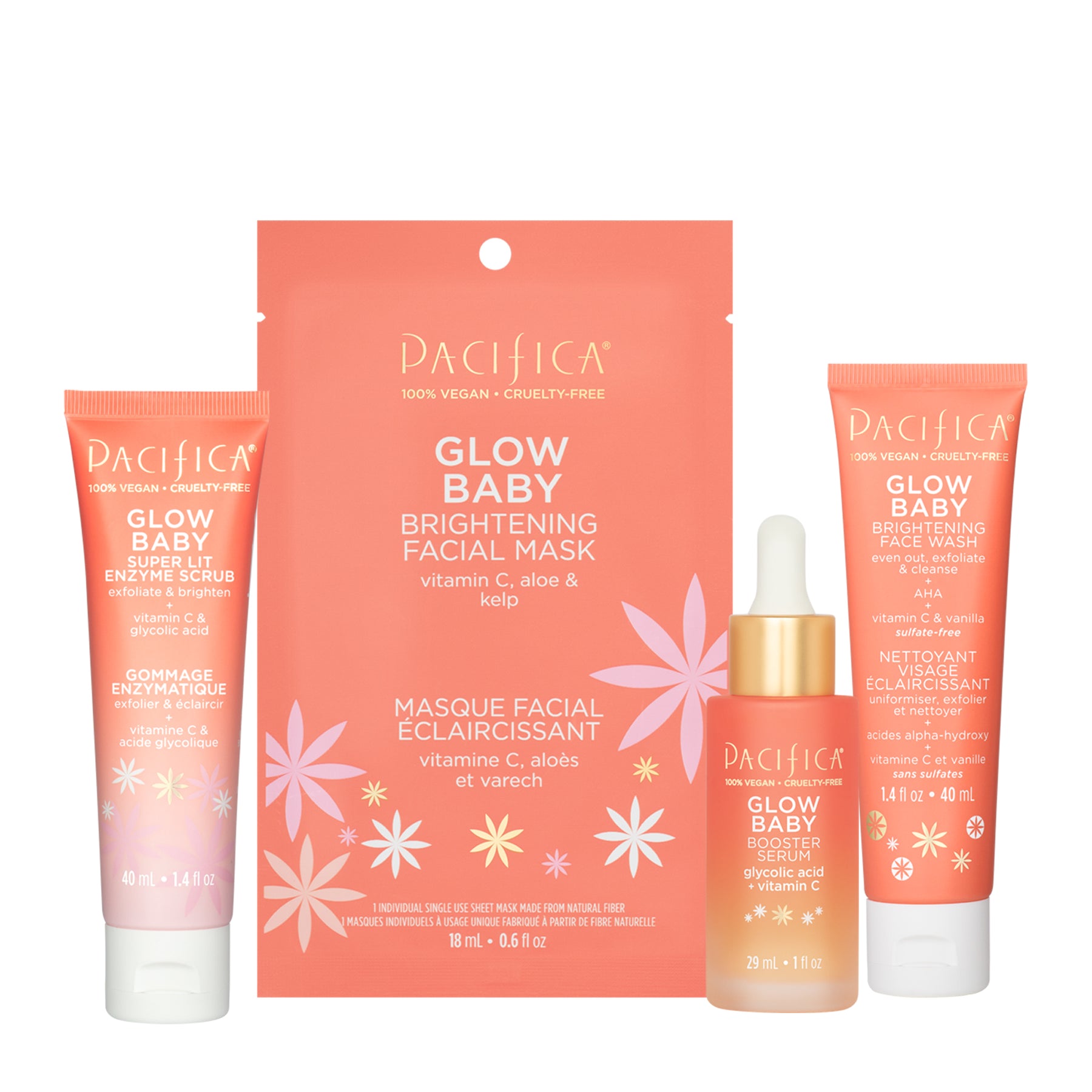 Bright Stars for Glowing Skin Set - Holiday Sets - Pacifica Beauty