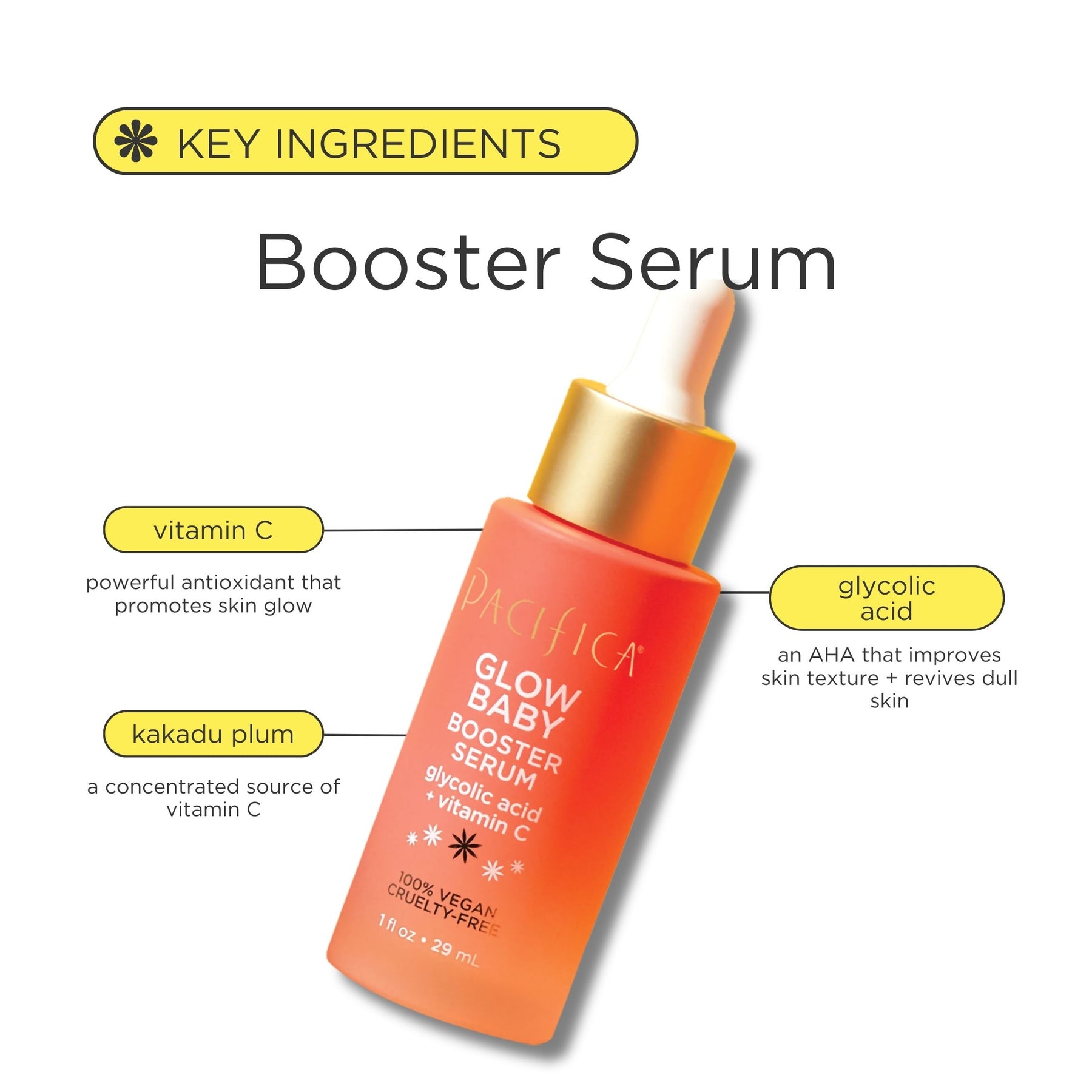 Glow Baby Booster Serum - Skin Care - Pacifica Beauty