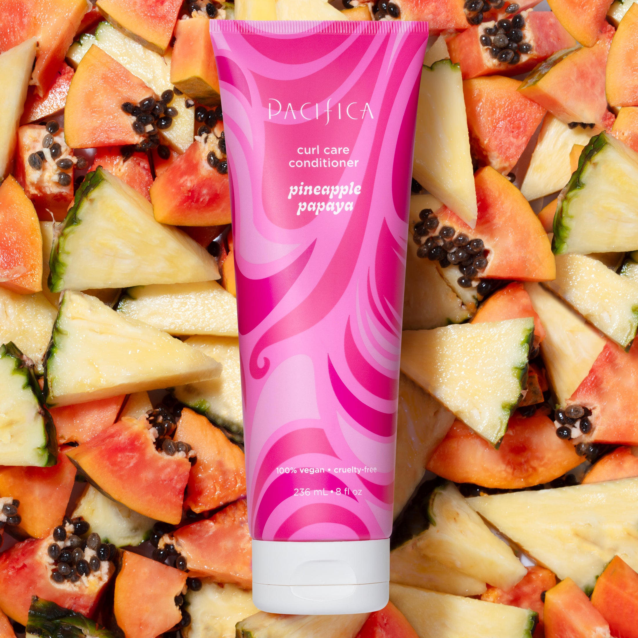 Pineapple Papaya Curl Care Conditioner - Haircare - Pacifica Beauty