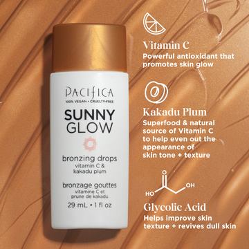 Sunny Glow Bronzing Drops - Skin Care - Pacifica Beauty