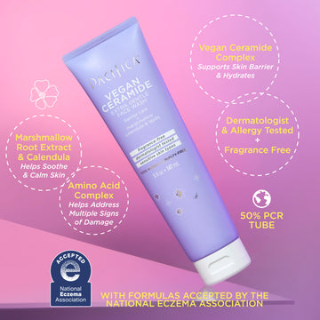 Vegan Ceramide Extra Gentle Face Wash - Skin Care - Pacifica Beauty